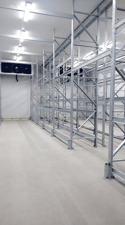 Montagem de Câmaras Frias - equipamentos